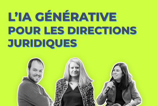 L'IA générative pour les directions juridiques