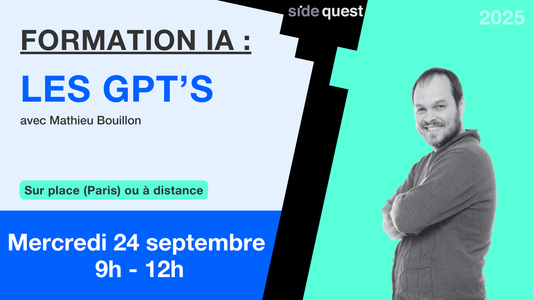 L'IA Générative et l'avocat : Les GPTs - 24 septembre 2025 - 3h