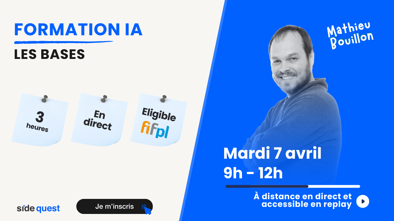 L'IA Générative et l'avocat : Les bases - avril 2026 - 3h