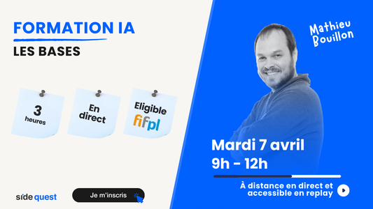 L'IA Générative et l'avocat : Les bases - avril 2026 - 3h