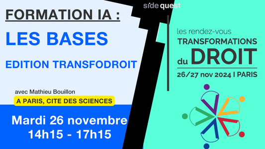 L'Intelligence Artificielle Générative et l'avocat : Les bases - EDITION TRANSFODROIT