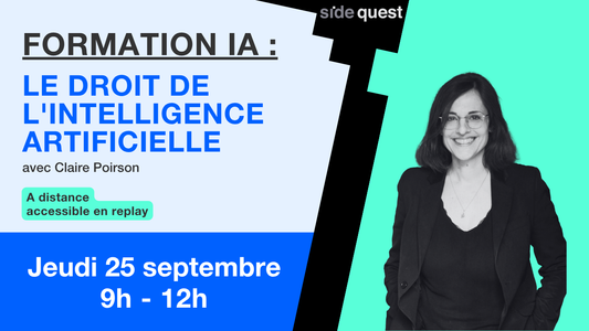 Droit de l'Intelligence Artificielle - 25 septembre 2025 - 3h - forme.legal